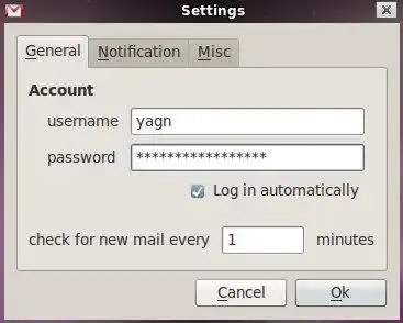 הורד כלי אינטרנט או אפליקציית אינטרנט Yet Another Gmail Notifier