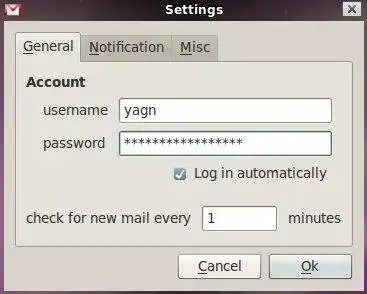 Download web tool or web app Yet Another Gmail Notifier