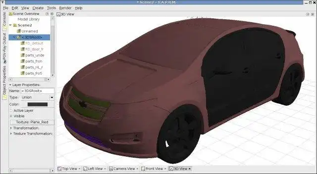 Web aracını veya web uygulamasını indirin Yet Another Pov-Ray Modelleyici