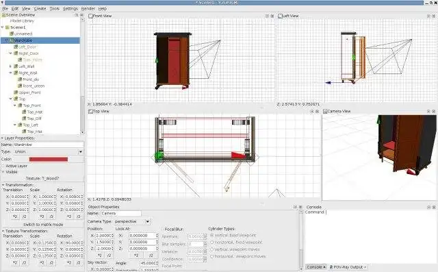 Download web tool or web app Yet Another Pov-Ray Modeller