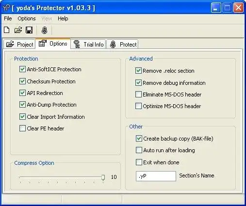 Download web tool or web app Yodas Protector