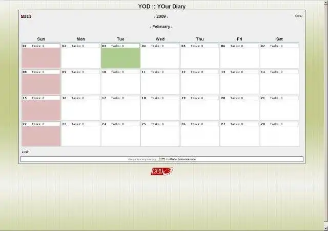 Download webtool of webapp YOD :: Your Diary