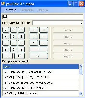 Download webtool of webapp yourCalc