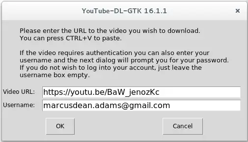 Download web tool or web app YouTube-DL-PyTK