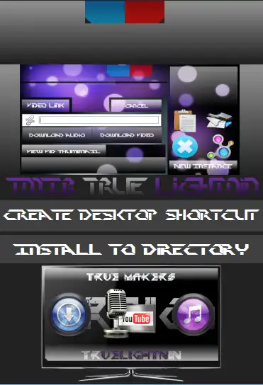 Download web tool or web app Youtube TrueLightnin