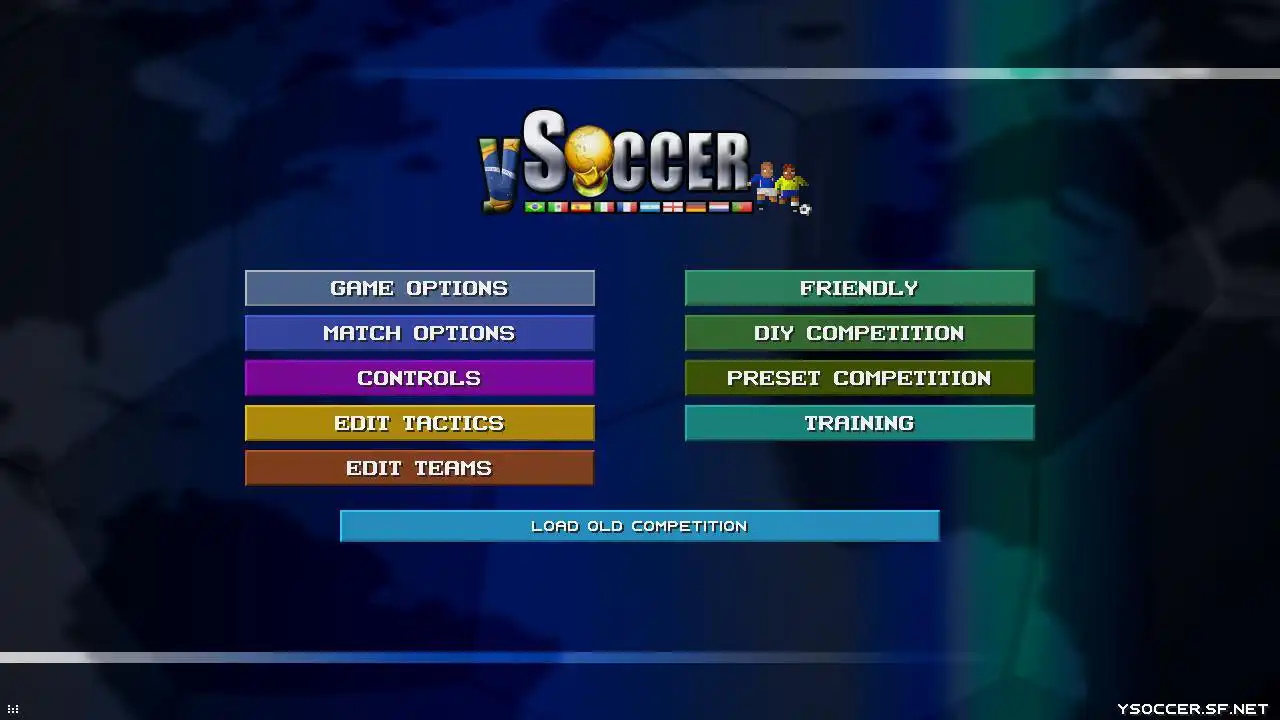 Mag-download ng web tool o web app na YSoccer para tumakbo sa Windows online sa Linux online