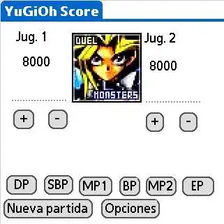 Descargue la herramienta web o la aplicación web YuGiOh Card Duelist Scoreboard para Palm para ejecutar en Linux en línea