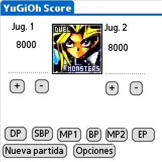 Download web tool or web app YuGiOh Card Duelist Scoreboard for Palm to run in Linux online