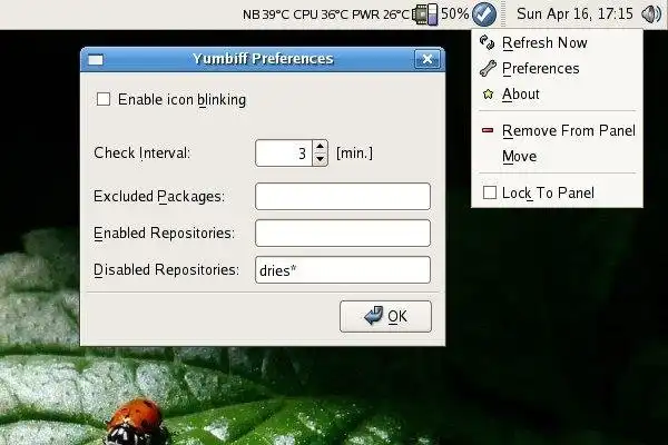 Download web tool or web app Yumbiff Applet
