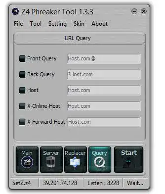Download web tool or web app Z4 Phreaker Tool 1.3.2
