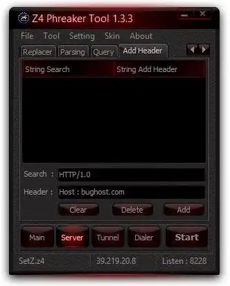Download web tool or web app Z4 Phreaker Tool 1.3.3