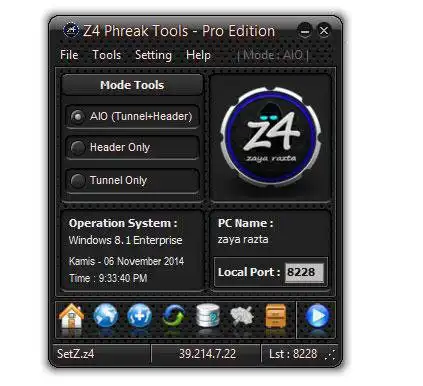 Download web tool or web app Z4 Phreak Tool 2.1