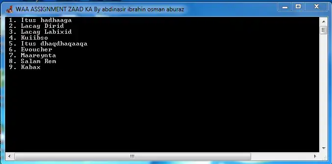 Download web tool or web app Zaad Services