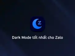 Download webtool of web-app ZaDark – Zalo Dark Mode