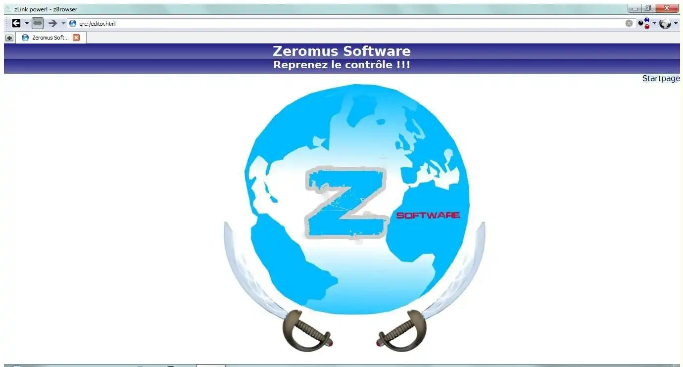 Download webtool of webapp zBrowser NightSky