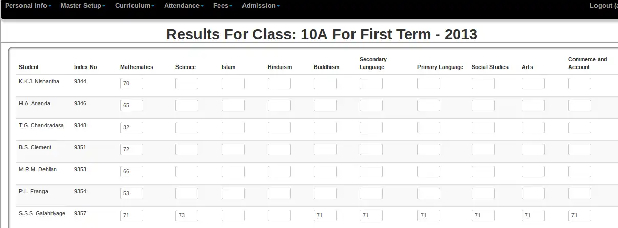 Download web tool or web app Zeena School Management