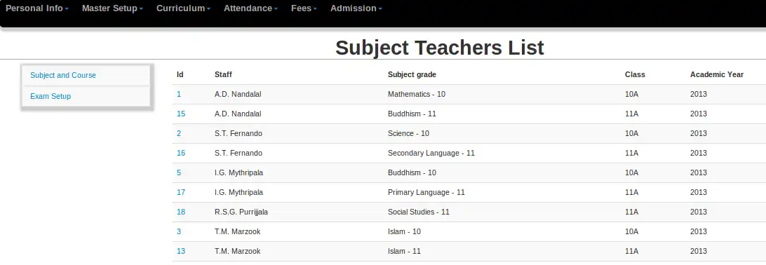 دانلود ابزار وب یا برنامه وب Zeena School Management