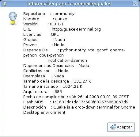 Download web tool or web app Zenity Pacman GUI
