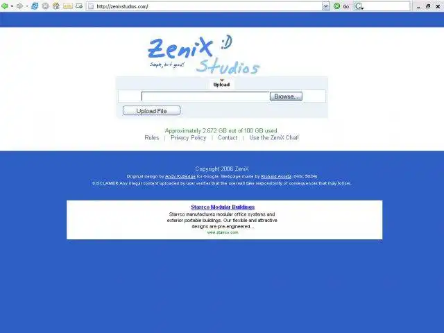 Download web tool or web app ZeniX Uploader