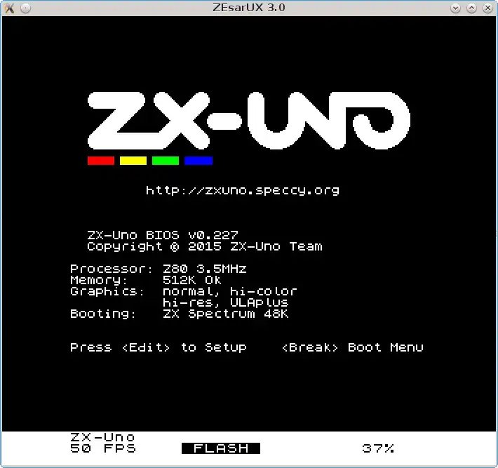 Unduh alat web atau aplikasi web ZEsarUX untuk dijalankan di Windows online melalui Linux online