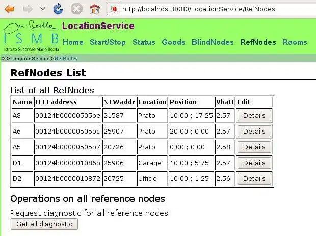 Download web tool or web app ZigBee Localizer to run in Windows online over Linux online