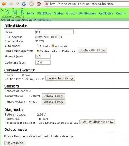 Download web tool or web app ZigBee Localizer to run in Windows online over Linux online