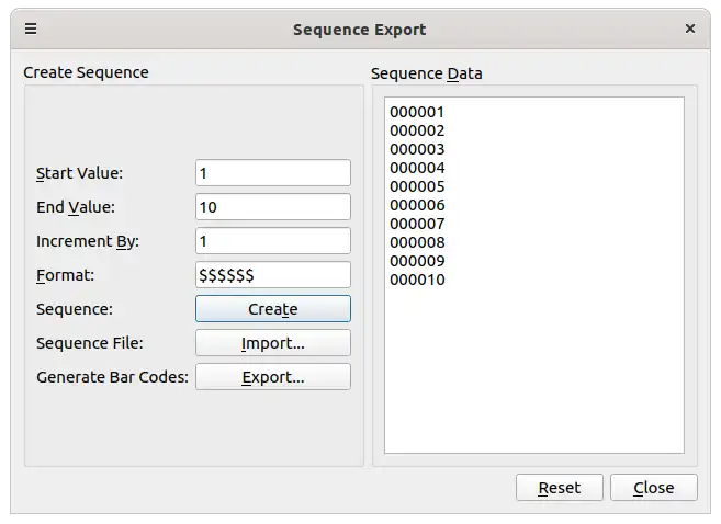 Web aracını veya web uygulamasını indirin Zint Barcode Generator