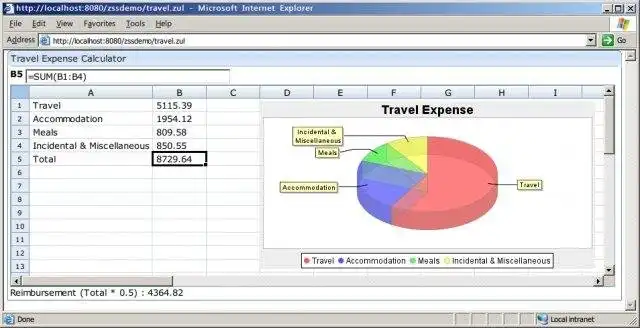 قم بتنزيل أداة الويب أو تطبيق الويب ZK Spreadsheet