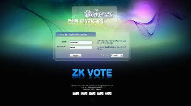 Descărcați instrumentul web sau aplicația web zk-vote pentru a rula online în Linux