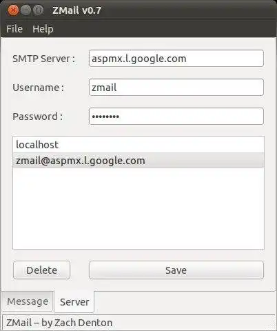 Download web tool or web app ZMail