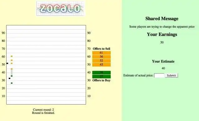 Download web tool or web app Zocalo Prediction Markets