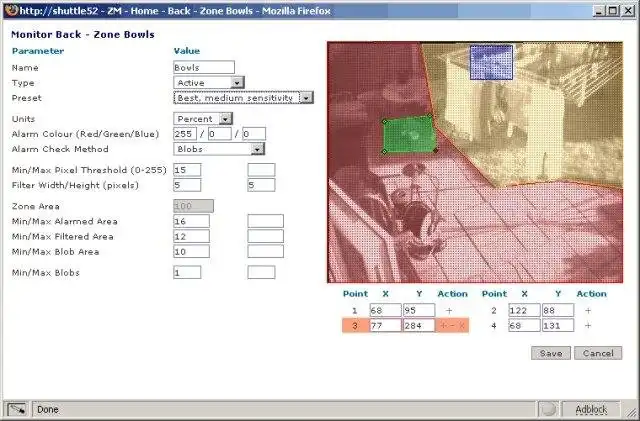 Download web tool or web app ZoneMinder