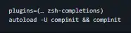 下载网络工具或网络应用程序 zsh-completions