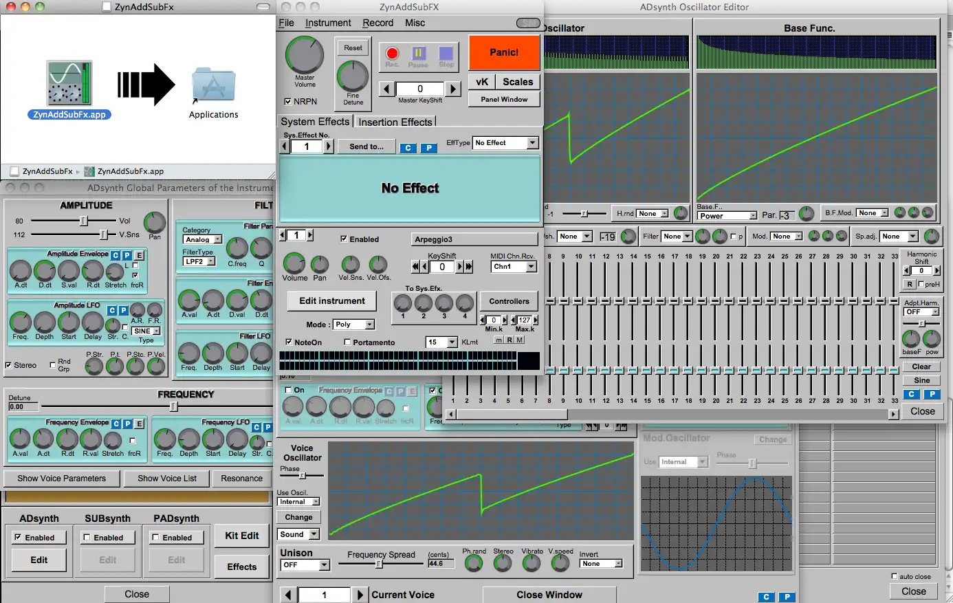 ওয়েব টুল বা ওয়েব অ্যাপ ZynAddSubFX ডাউনলোড করুন