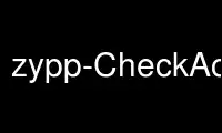 Run zypp-CheckAccessDeleted in OnWorks free hosting provider over Ubuntu Online, Fedora Online, Windows online emulator or MAC OS online emulator