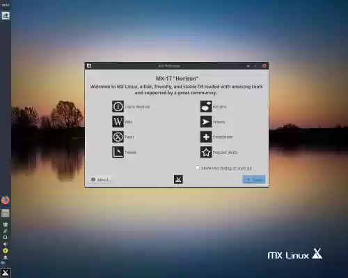 Free Linux hosting based on Mx Linux online