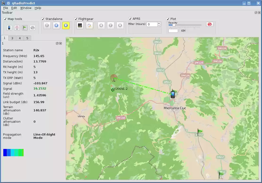 Download web tool or web app QRadioPredict