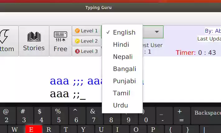 Typing tutor free Typing tutor free